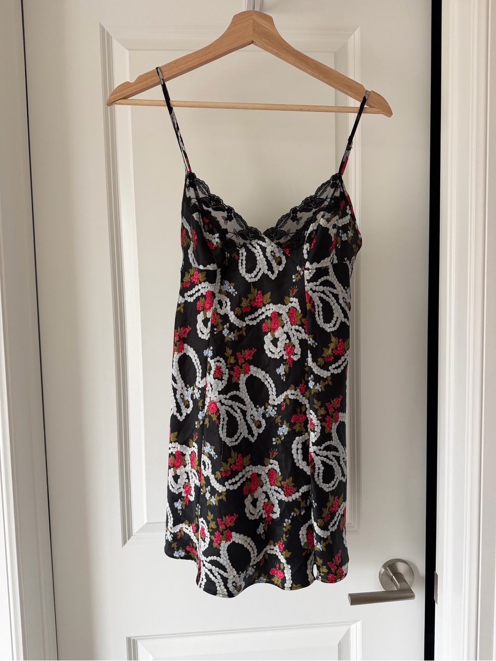 Victoria’s Secret Vintage Lace Trim Slip Dress - Women's Intimates